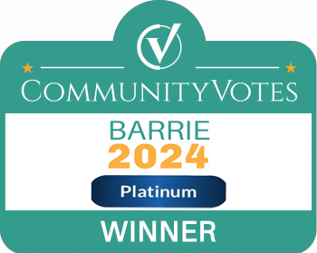 CommunityVotes Barrie 2024 Platinum Vet Clinic